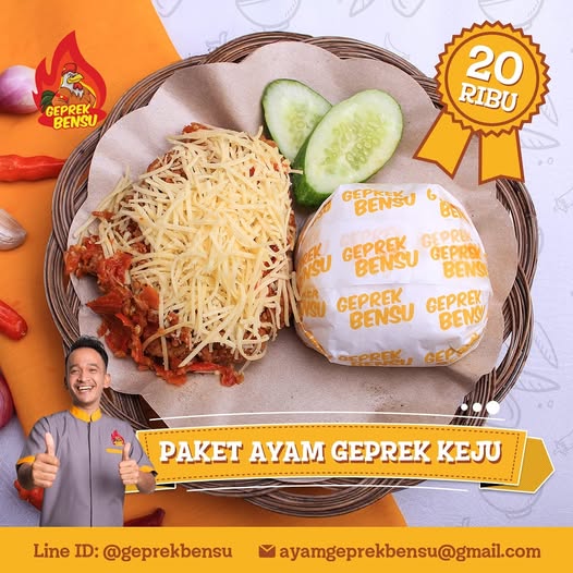 Ayam Geprek Keju